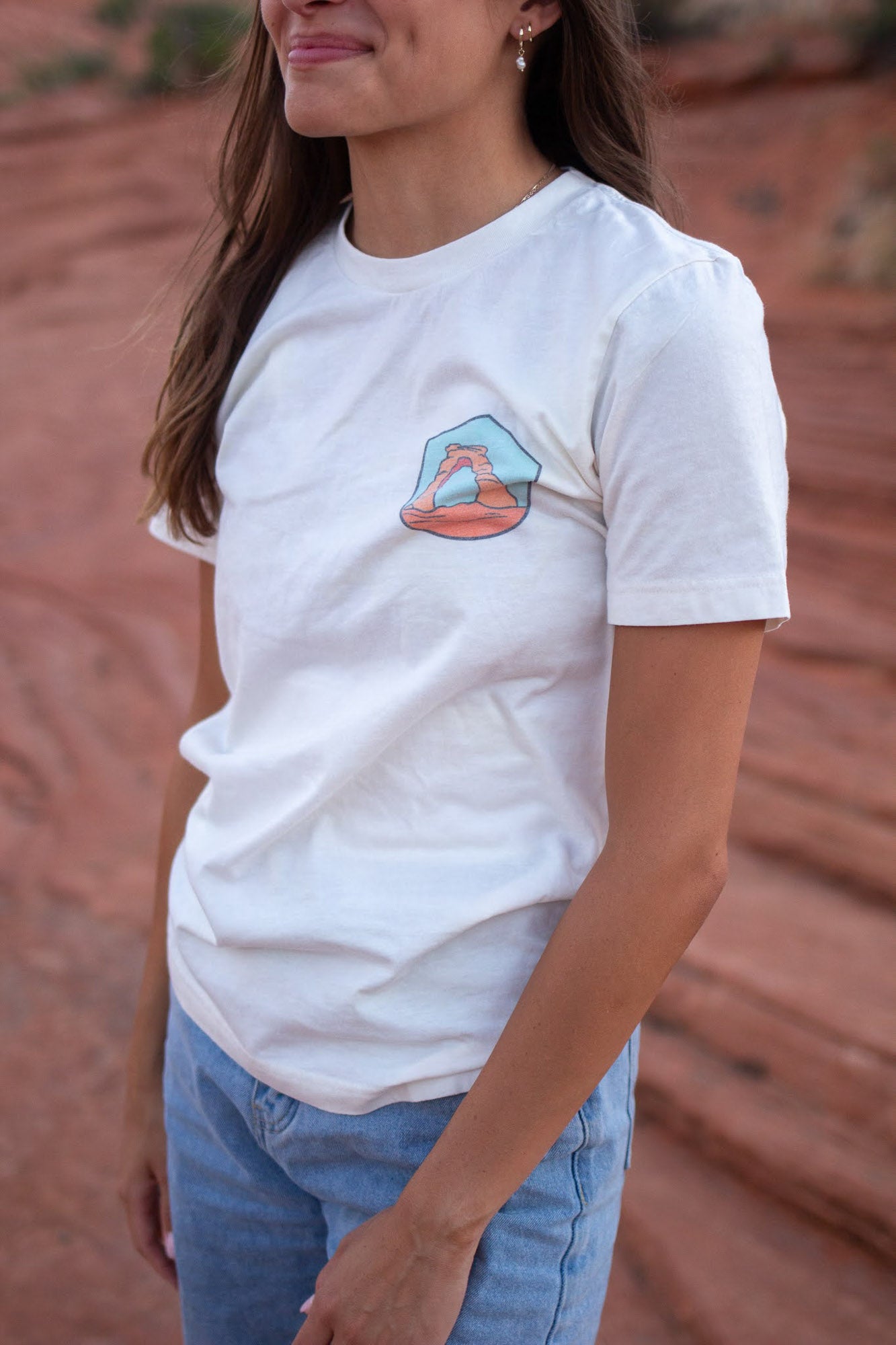 I'm Delicate | Arches National Park | Delicate Arch Short Sleeve T-shirt