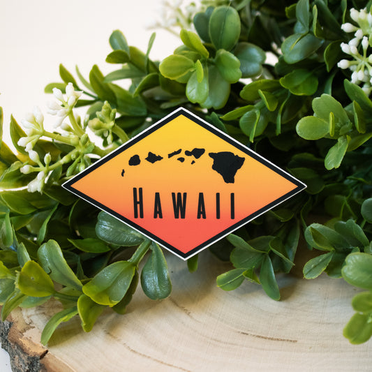 Hawaii Sunrise Sticker