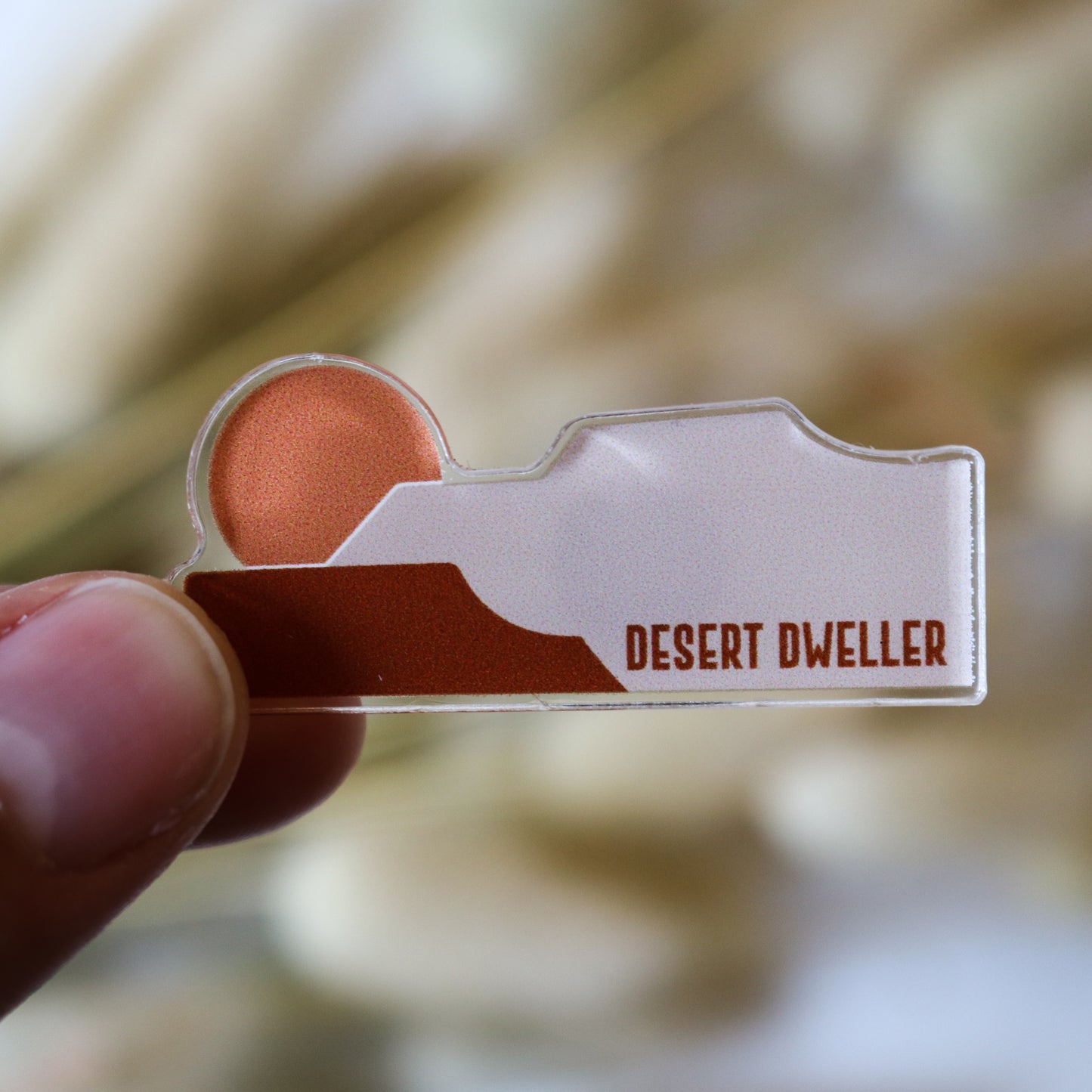 Pink Desert Pin