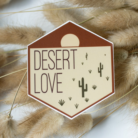 Desert Car Sticker