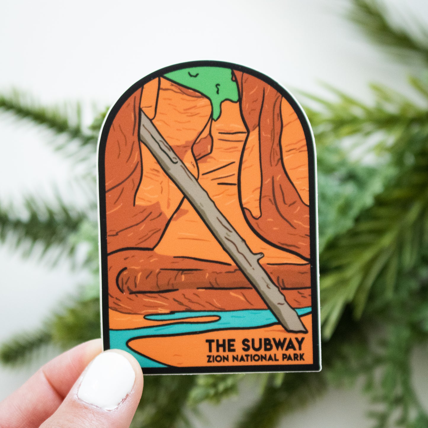 The Subway | Zion National Park Sticker