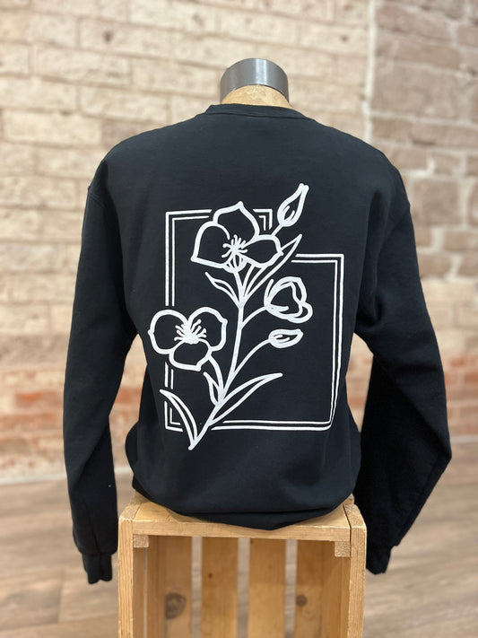 Utah Wildflower Crewneck Sweatshirt