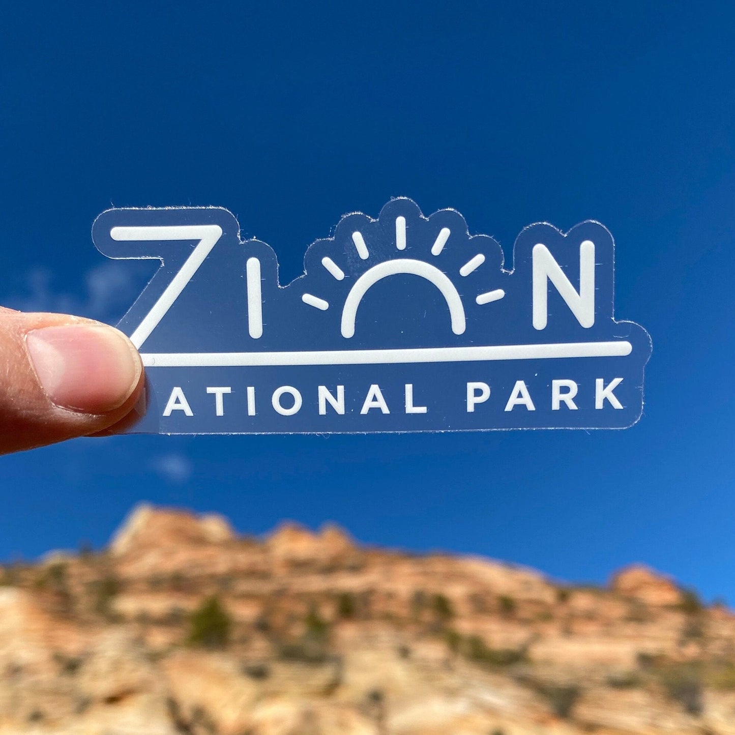 Zion National Park Decal