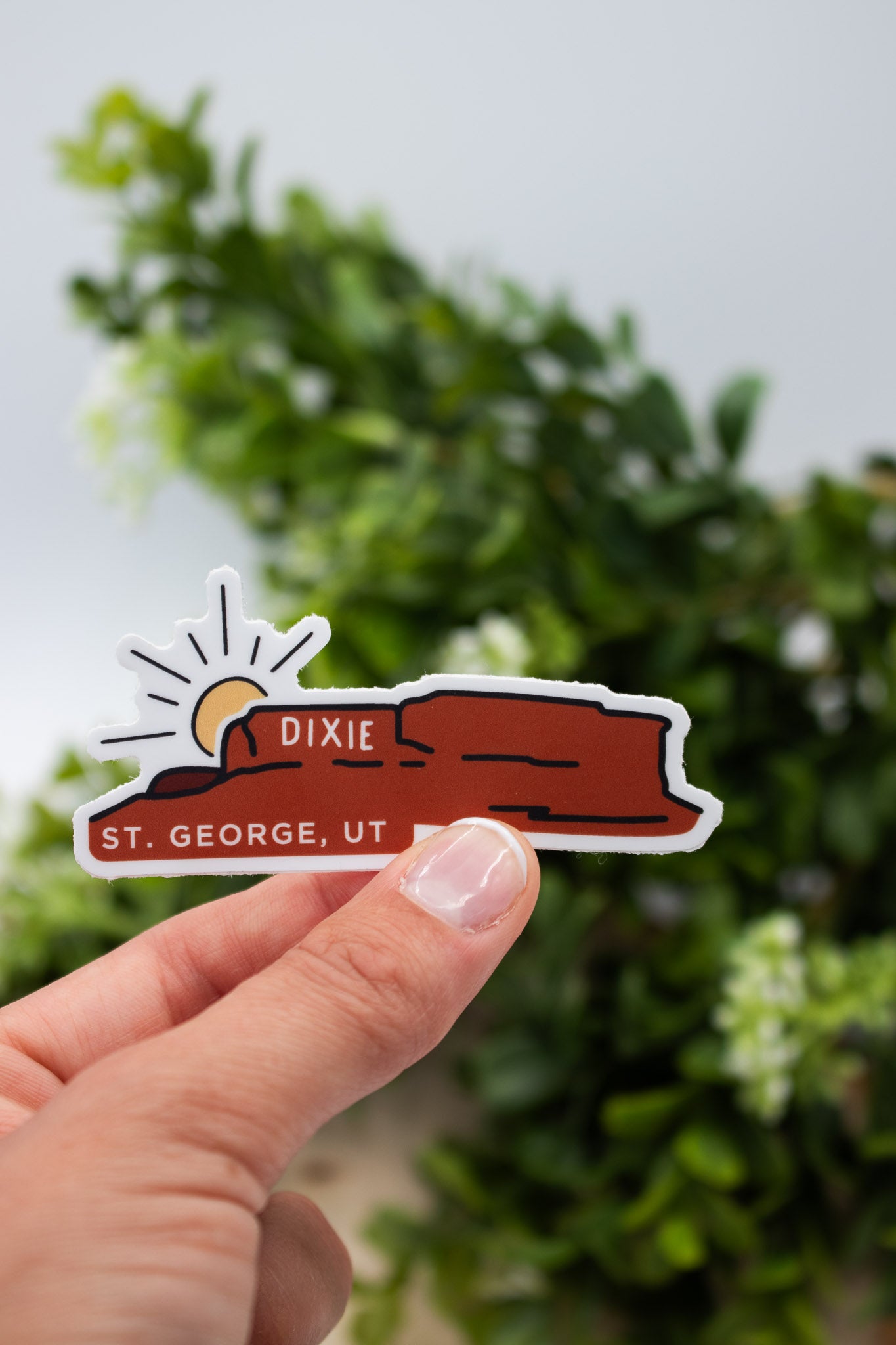 St. George Sugarloaf Waterproof and Dishwasher safe Sticker