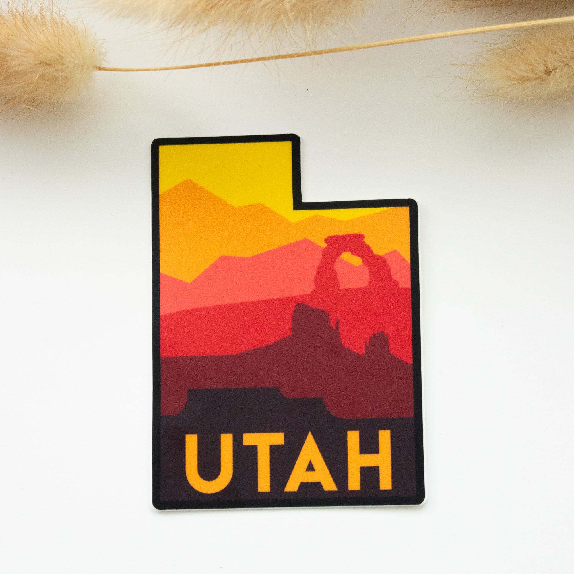 Uth Window Sticker Utah State Sticker – Riley Funk Designs