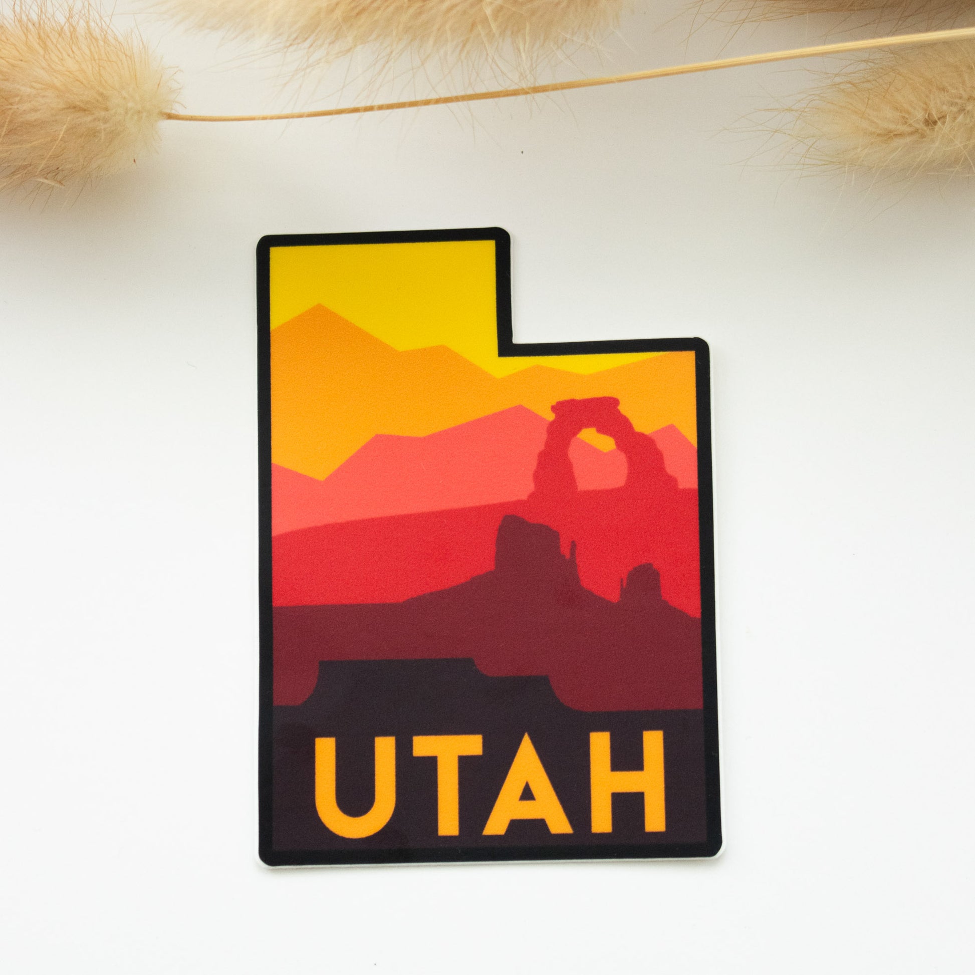 Utah State Sticker – Riley Funk Designs