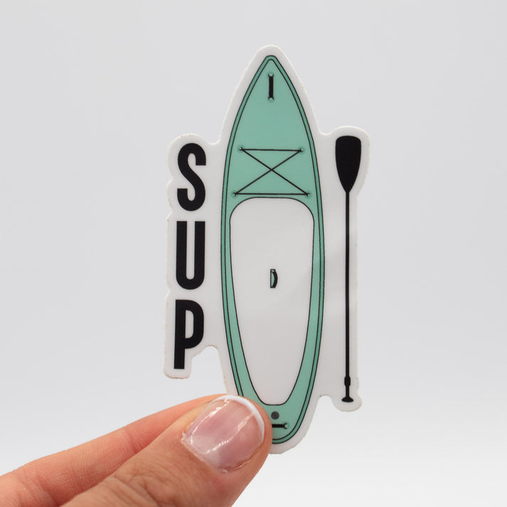 SUP | Stand Up Paddleboard Sticker – Riley Funk Designs
