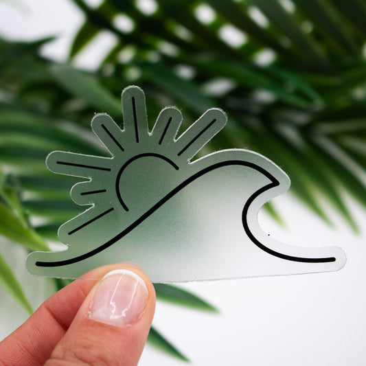 Sun Wave Sticker