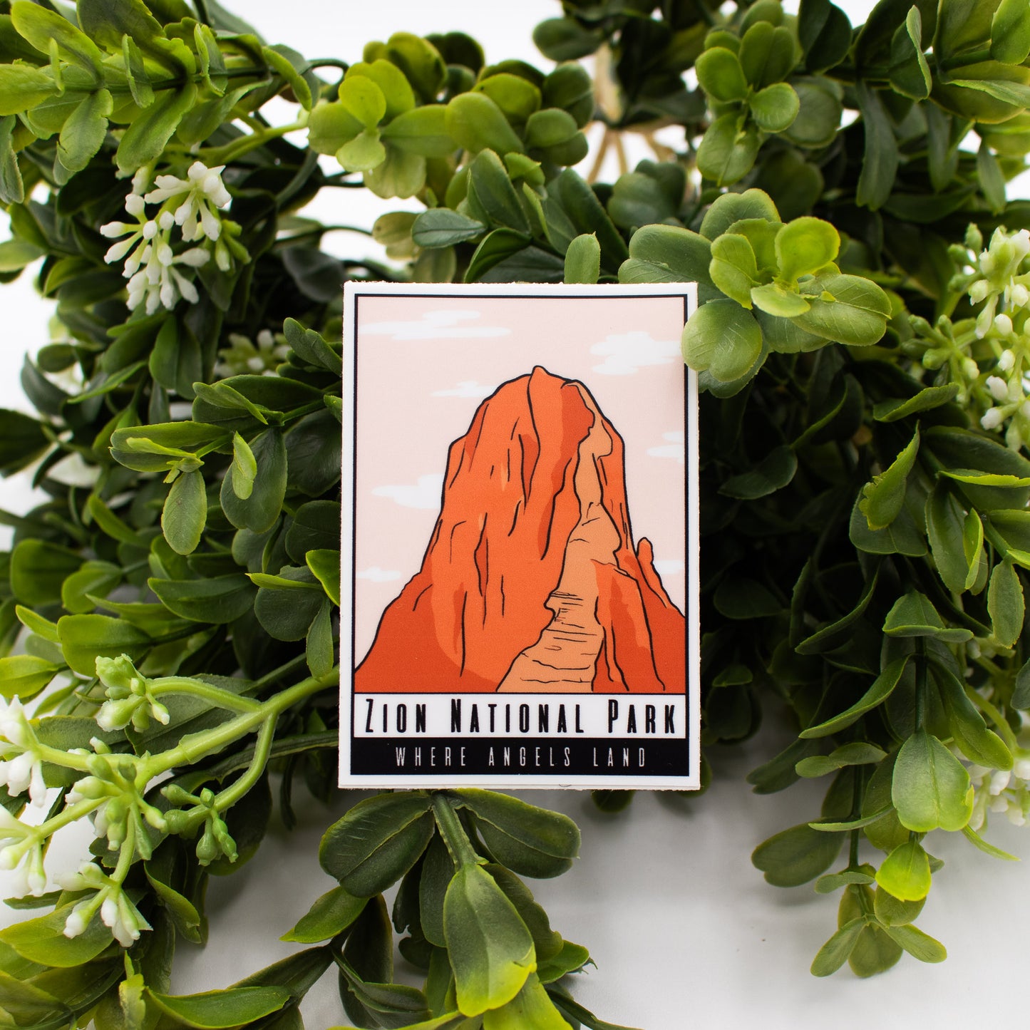 Zion National Park Sticker | Where Angels Land