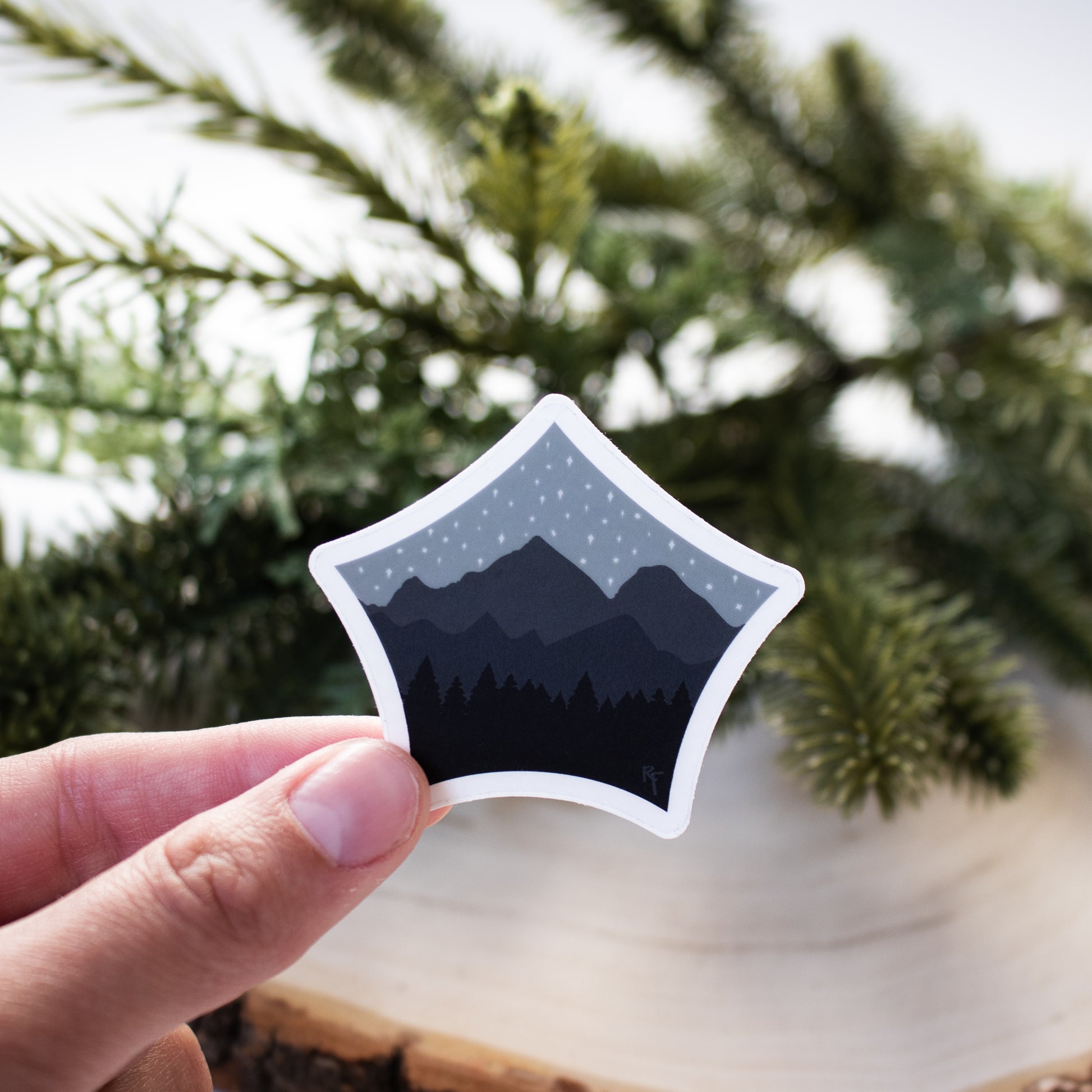 Starry Night Sticker