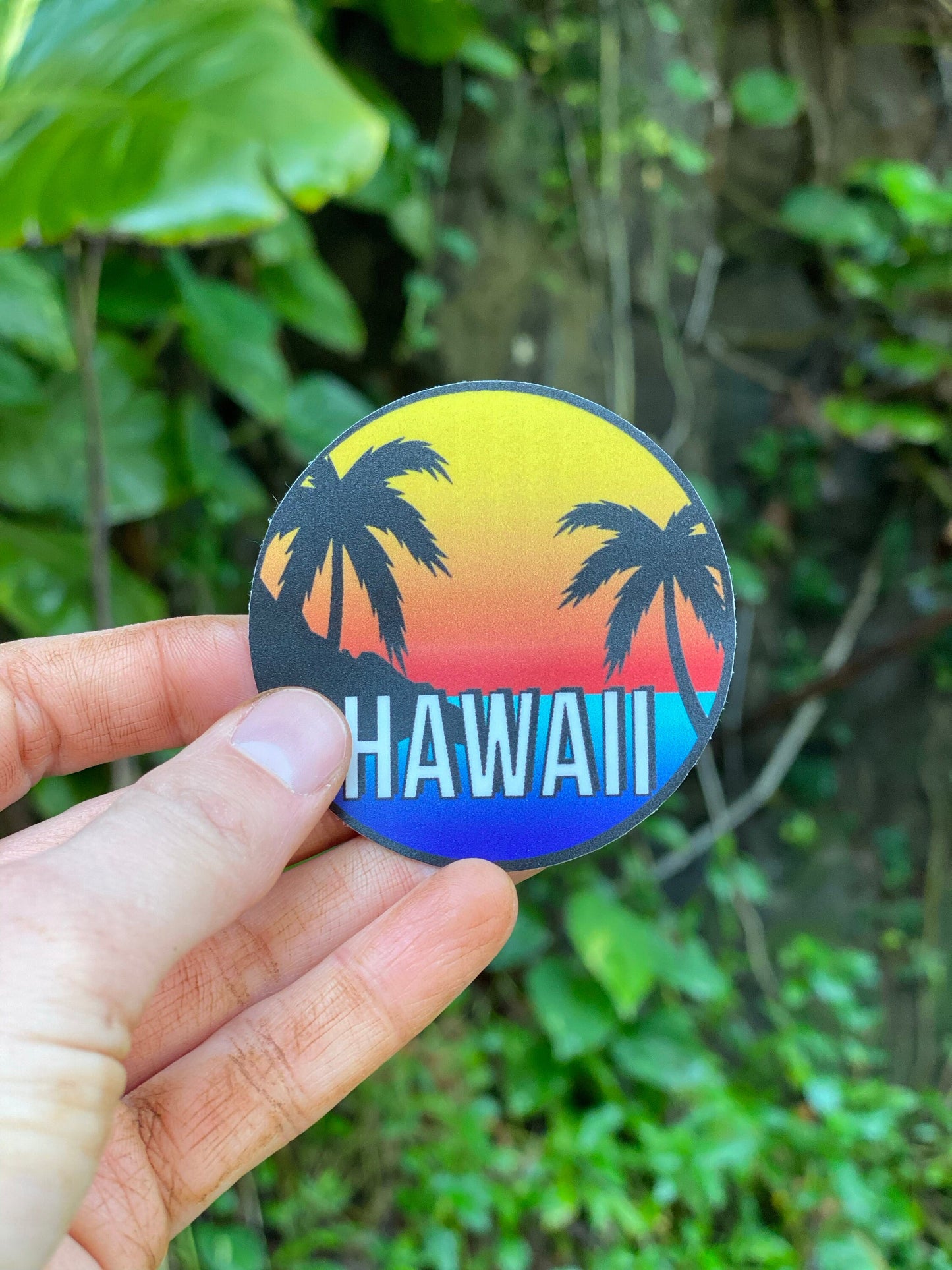 Waterproof Hawaii Sticker