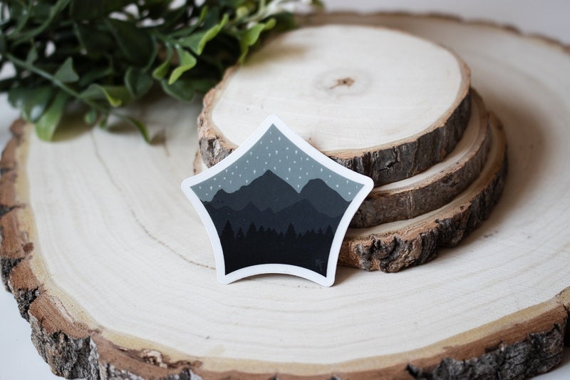 Mountain Sticker